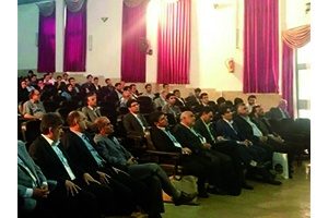 افتتاحیه کنفرانس ملی پلیمر در صنایع راه و ساختمان در مجتمع امام خمینی دانشگاه علم و صنعت